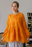 MIA HEMMED TOPN IN ORANGE FIZZ