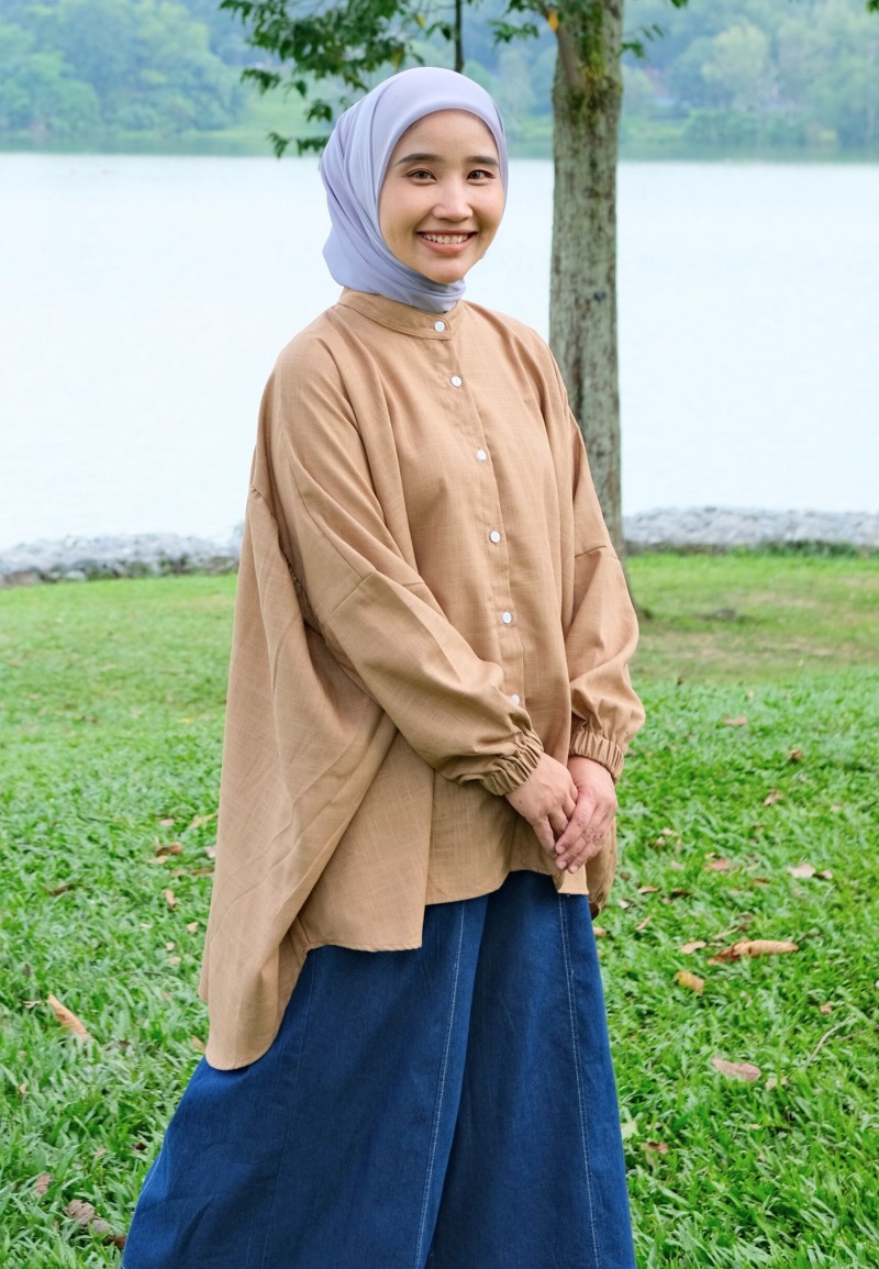 LETITIA BLOUSE IN PEANUT