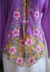 NINA KEBAYA 6.0 BUTTON TOP IN ROYAL PLUM