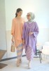 HELCIA KURUNG SET IN APRICOT