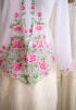 LEIA KEBAYA TOP 6.0 IN COCONUT WHITE