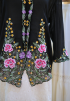 NINA KEBAYA BUTTON TOP 5.0 IN NOIR BLACK
