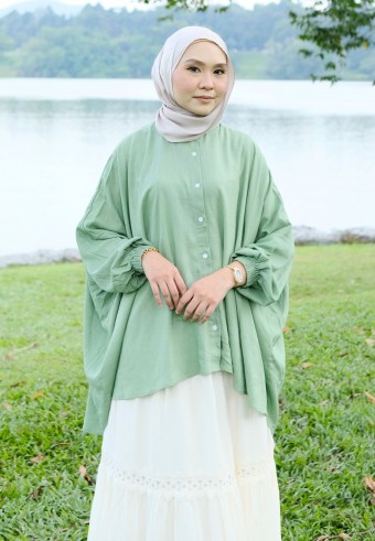 LETITIA BLOUSE IN GREEN