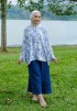 JOYCE BLOUSE IN INK BLUE