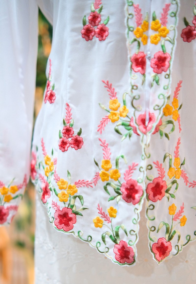 HANA KEBAYA BUTTON  TOP 2.0 IN PARMESAN
