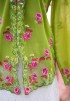 HANA KEBAYA BUTTON TOP 3.0 IN ROSE GREEN