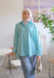 DARCIE BLOUSE IN DUSTY JADE
