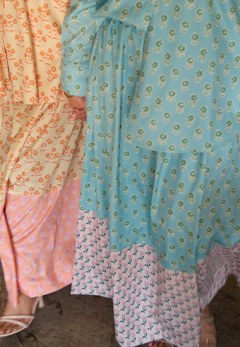 RORY SKIRT IN BLUE LAGOON