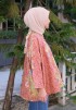 JOYCE BLOUSE BATIK IN ORANGE MANDARIN