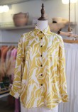 LUXE BLOUSE IN LEMON TART