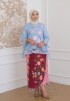 AIRI GLITTER LACE TOP IN BABY BLUE
