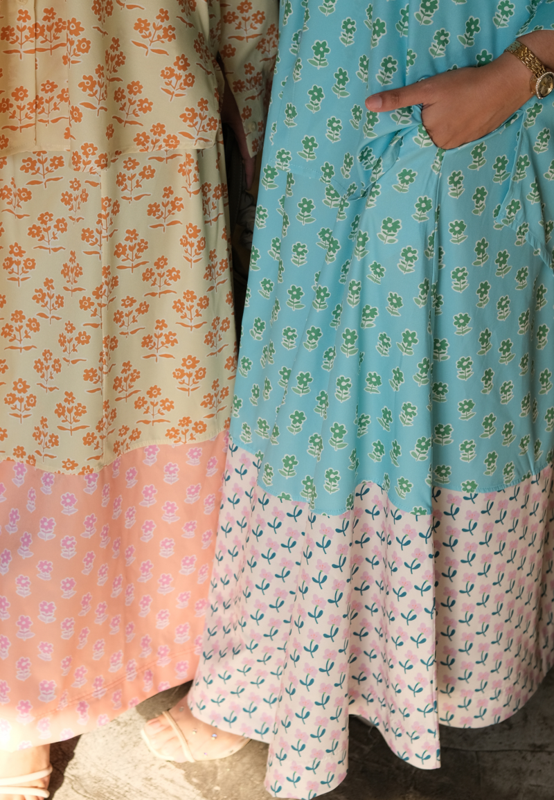 RORY SKIRT IN BLUE LAGOON