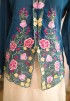 NINA KEBAYA BUTTON TOP 8.0 IN MOONLIT POOL