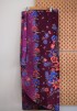 FLORA PAREO BATIK IN PLUM