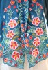 NINA KEBAYA BUTTON TOP 10.0 IN CLASSIC BLUE