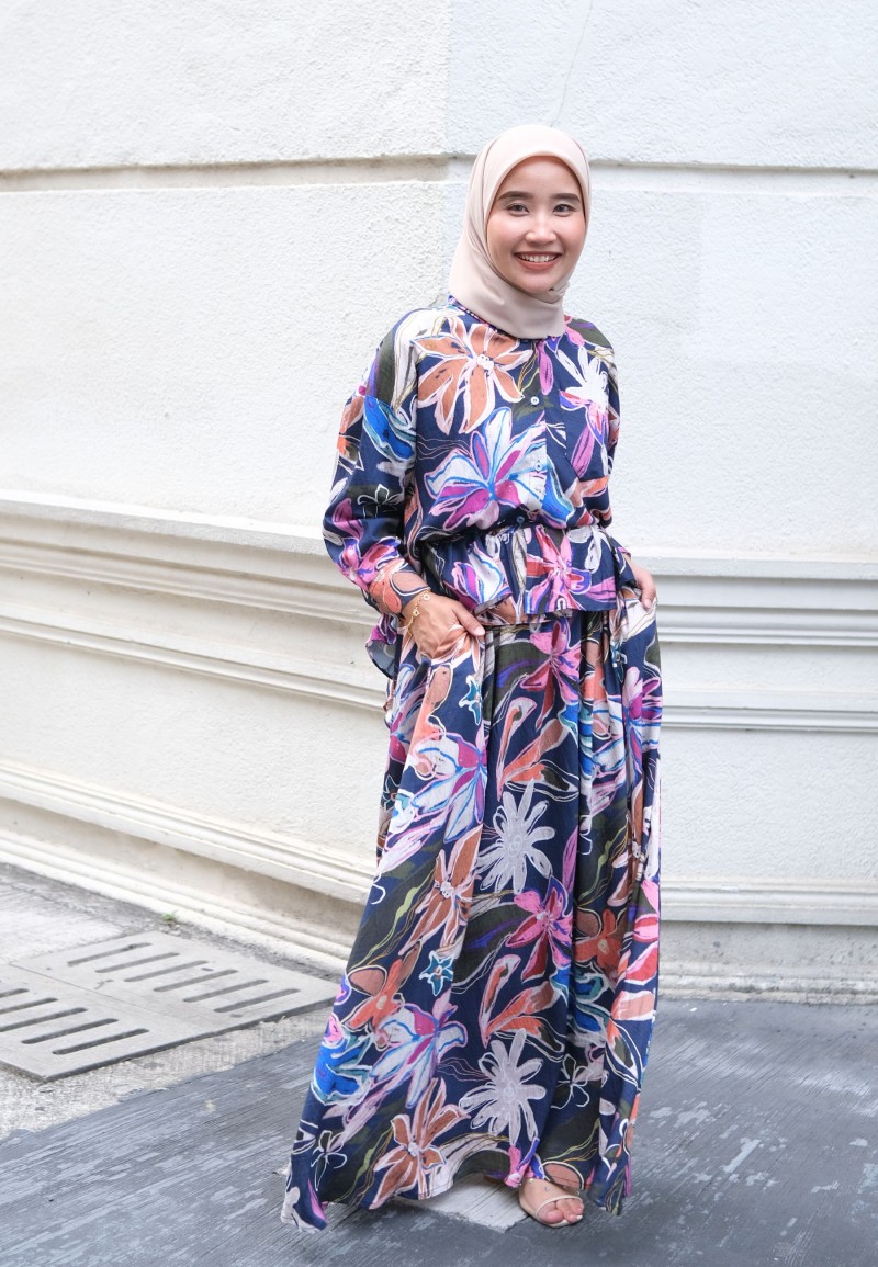 RYNN SET SKIRT IN MIRAGE