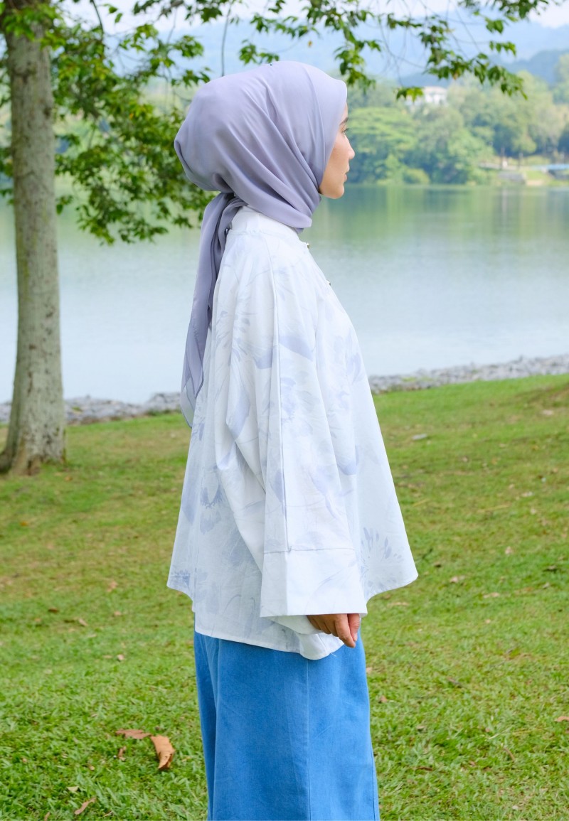 JOYCE BLOUSE IN GREYISH