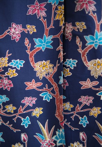 LIRA BATIK SKIRT IN OXFORD BLUE