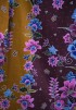 FLORA PAREO BATIK IN CARAMEL CHOC