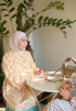 TERRA LONG DRESS IN BUTTER YELLOW