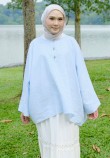JOYCE BLOUSE IN BLUE CHEKERED