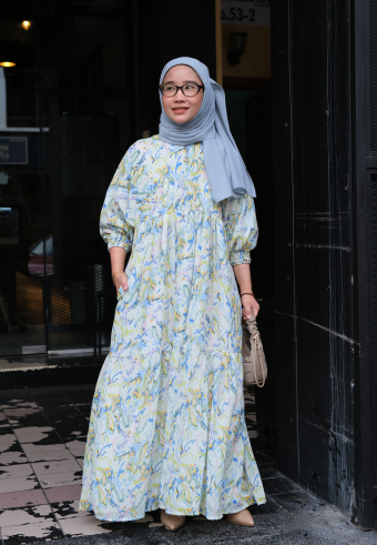 DOVE LONG DRESS IN EAST BAY