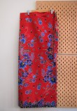 FLORA PAREO BATIK IN RED CHILI