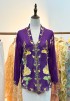 LIVIE KEBAYA TOP IN EGGPLANT