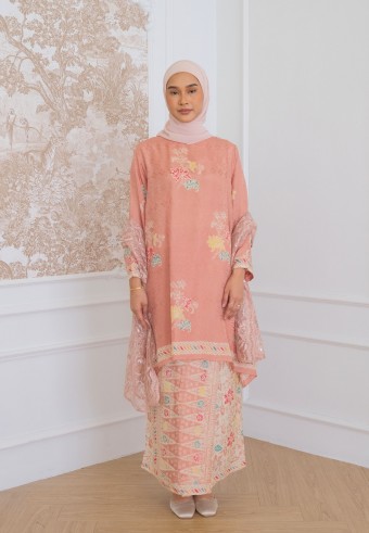 RENISA KURUNG SET IN GINGERBREAD