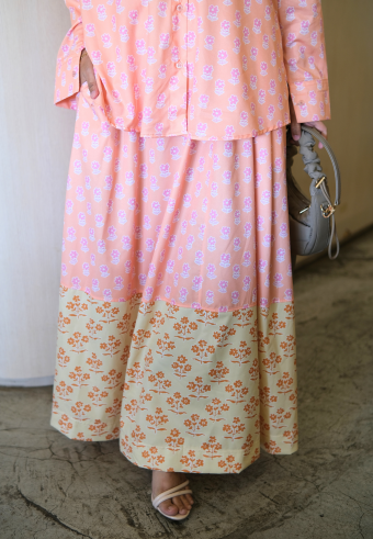 RORY SKIRT IN FANTA ORANGE