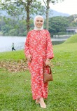 LENA KAFTAN IN TERRACOTTA