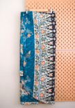 FLORAL PAREO BATIK IN DARK TEAL