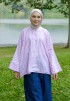 JOYCE BLOUSE IN PINK STRIPE