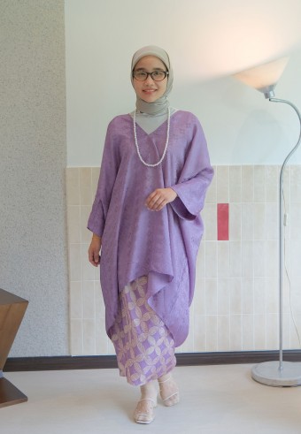 HELCIA KURUNG SET IN LAVENDAR
