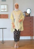 ZARA SEQUIN KEBAYA SET IN CHEESE
