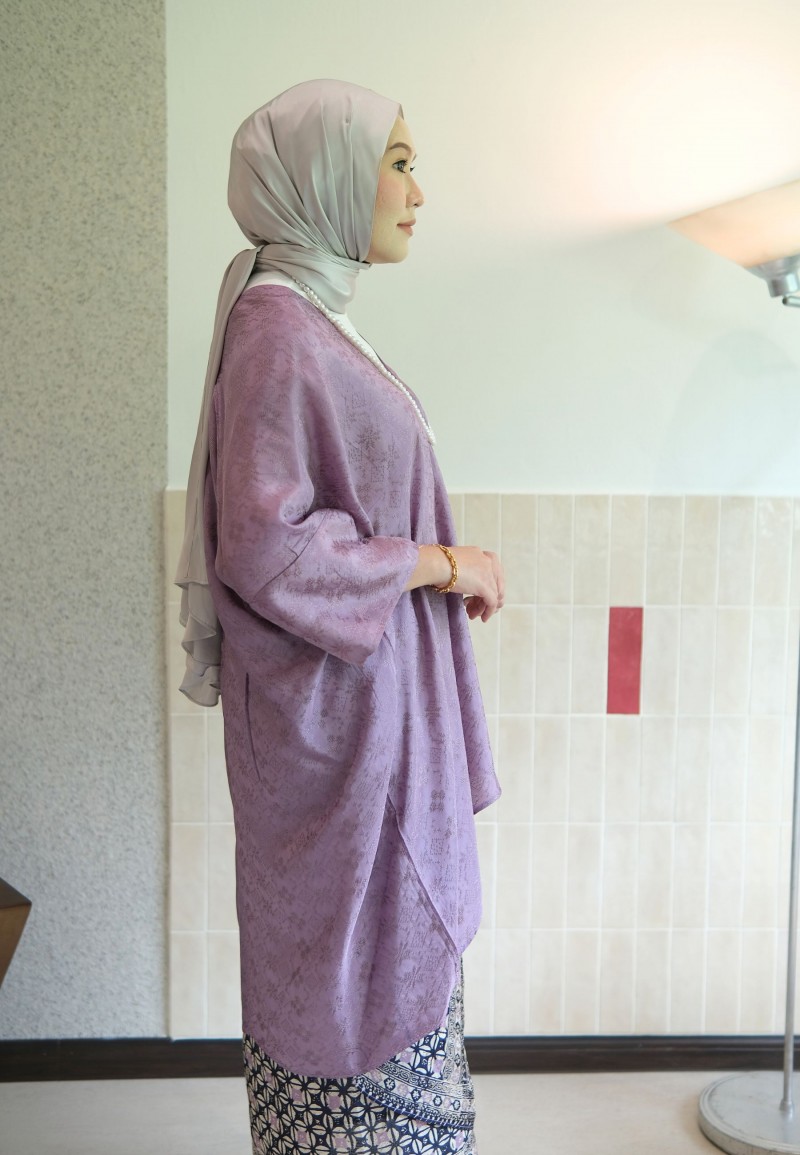 HELCIA KURUNG SET IN PURPLEISH