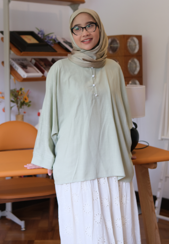 JOYCE BLOUSE IN SUGARCANE