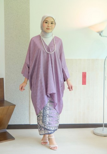 HELCIA KURUNG SET IN PURPLEISH