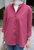 ALLY BUTTON BLOUSE IN MAROON