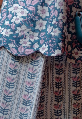 SORAYA PAHANG KIDS IN TEAL BLUE (PRE-ORDER)