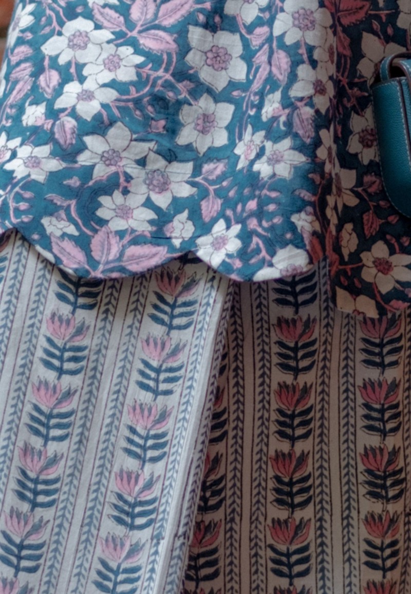 SORAYA PAHANG KIDS IN TEAL BLUE (PRE-ORDER)