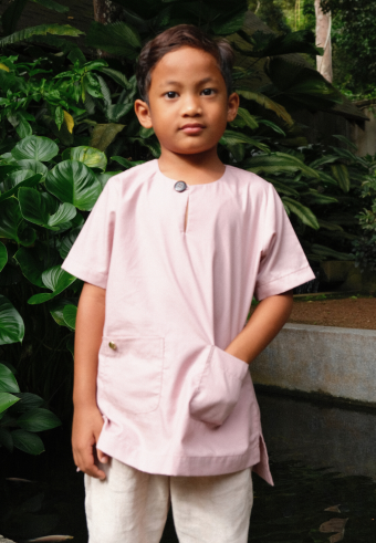 ARJUNA KURTA KIDS IN CREPE