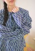 NISSY BLOUSE IN BLUE FOREST