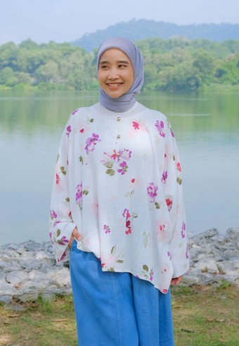 JOYCE BLOUSE IN FLOWERIST
