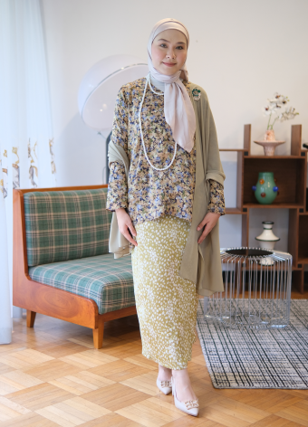 DINDA KURUNG SET IN PANSY