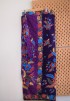 FLORA PAREO BATIK IN DARK PURPLE