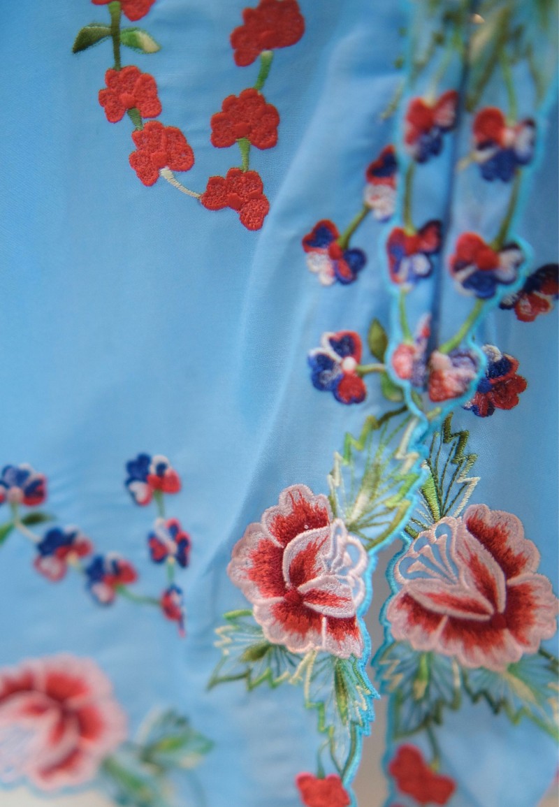 HANA KEBAYA BUTTON TOP 3.0 IN WHALE