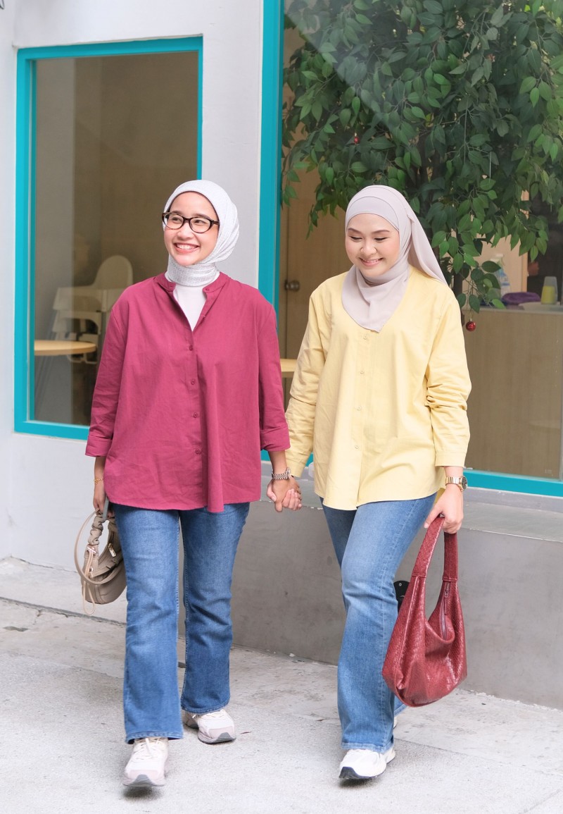 ALLY BUTTON BLOUSE IN BUTTER YELLOW