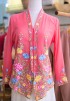 NINA KEBAYA BUTTON TOP IN MYSTIC