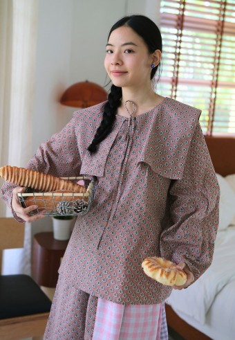 NISSY BLOUSE IN NUDE BLUSH